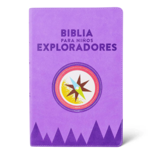 Biblia para Niños Exploradores – Lavanda Compás Símil Piel – RVR1960