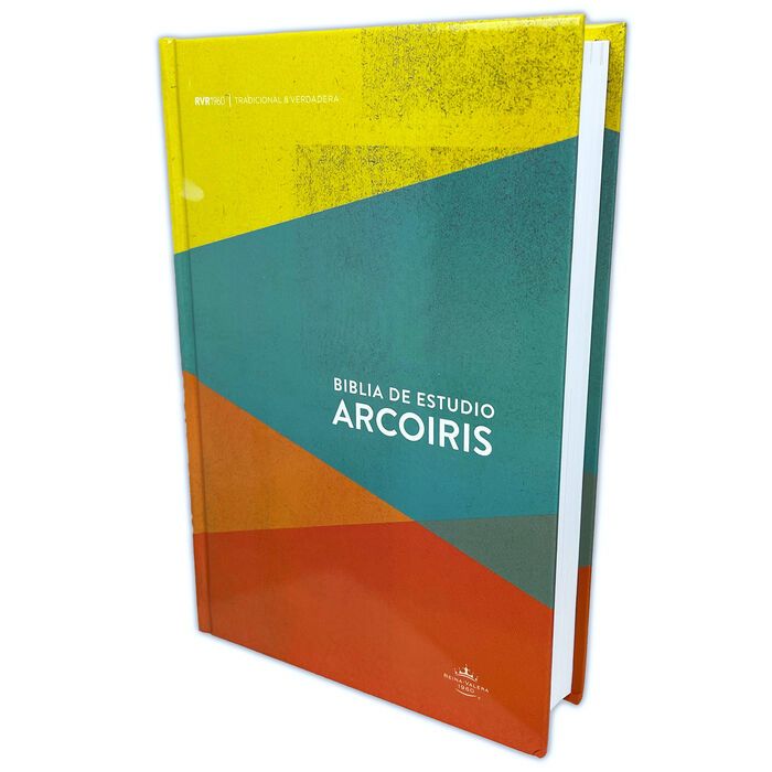 Biblia de Estudio Arcoiris – Multicolor Tapa Dura – RVR1960