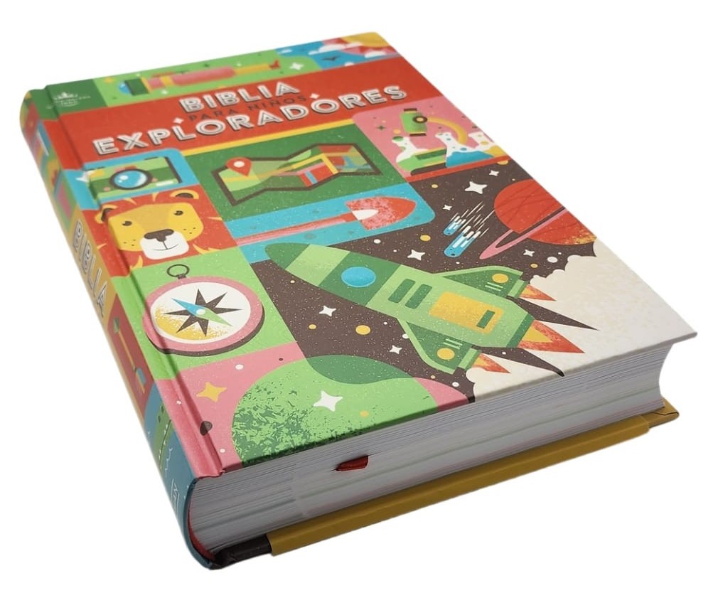 Biblia para Niños Exploradores – Multicolor Tapa Dura – RVR1960 - Imagen 5
