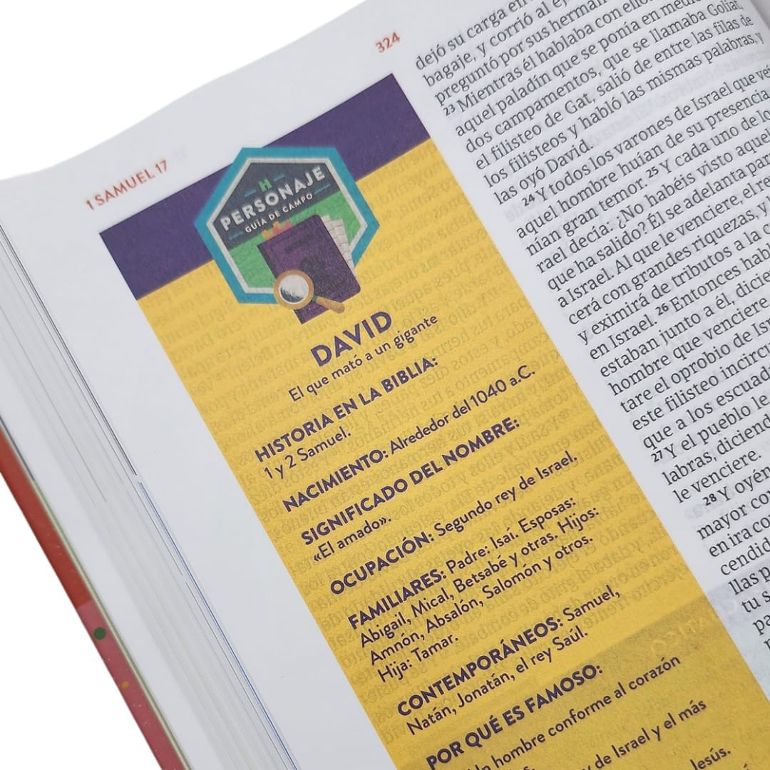 Biblia para Niños Exploradores – Multicolor Tapa Dura – RVR1960 - Imagen 8