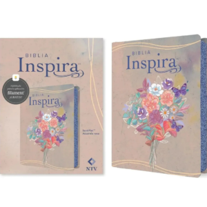 Biblia Inspira NTV con Filament SentiPiel, Acuarela Rosa