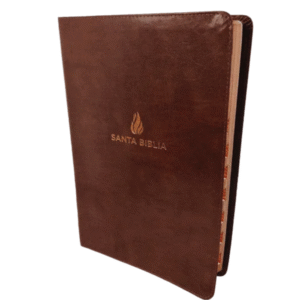 Biblia Letra Súper Gigante Edición 2023 con Índice – Marrón Símil Piel – RVR1960