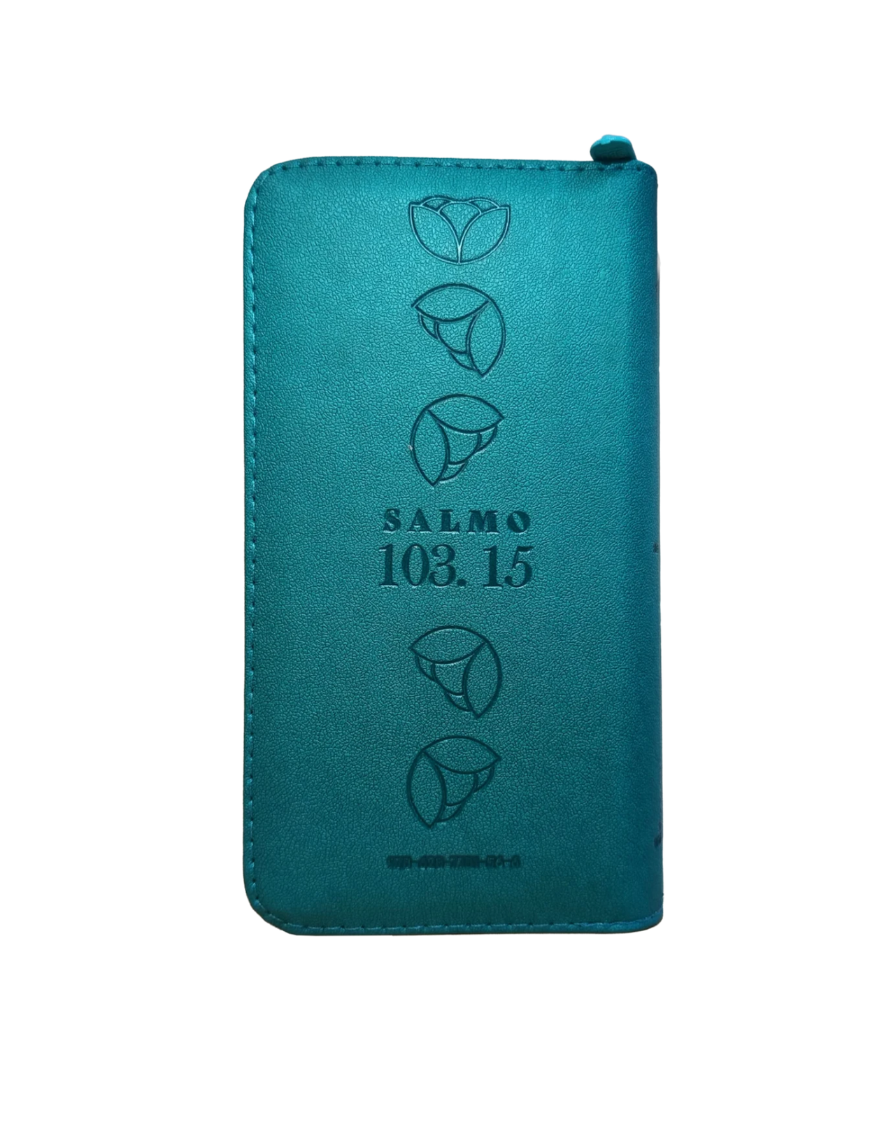 Biblia Tipo Cartera con Índice RVR 1960 Color Azul Beige Canto Dorado con Ayudas y Códigos QR - Imagen 6