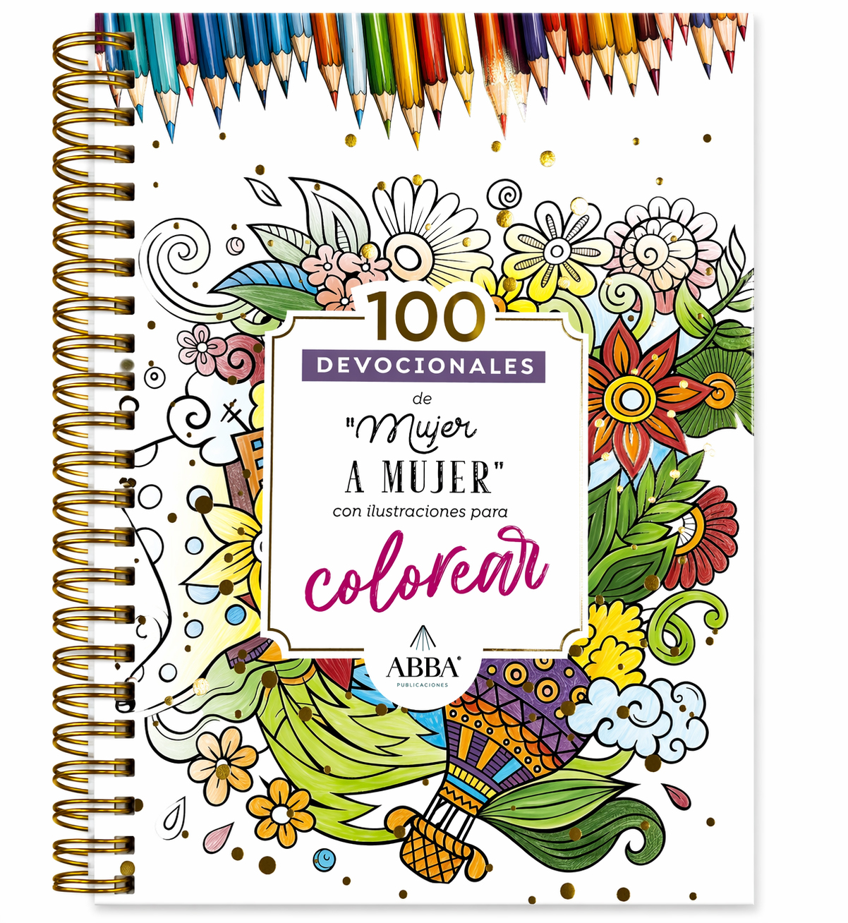100 Devocionales para Colorear: De Mujer a Mujer - Imagen 2