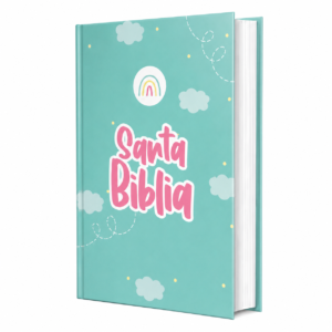 Biblia Letra Grande Tapa Dura – Verde Rosa con Ayudas Digitales – RVR 1960