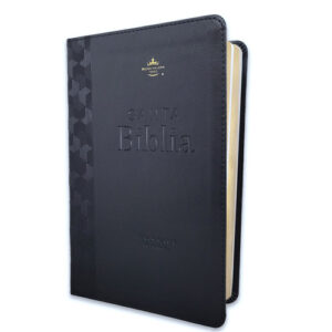 Biblia Letra Gigante Corinto Manual 14 puntos – Negro Simil Piel – Reina Valera 1960