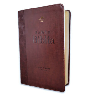 Biblia Letra Gigante Corinto Manual 14 puntos – Café Simil Piel – Reina Valera 1960