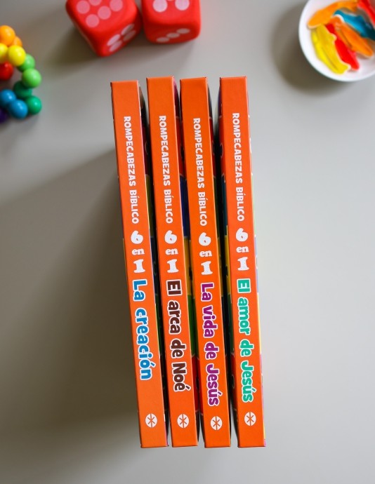 6 en 1 Biblia de Niños en Rompecabezas - Amor de Jesús - Imagen 7