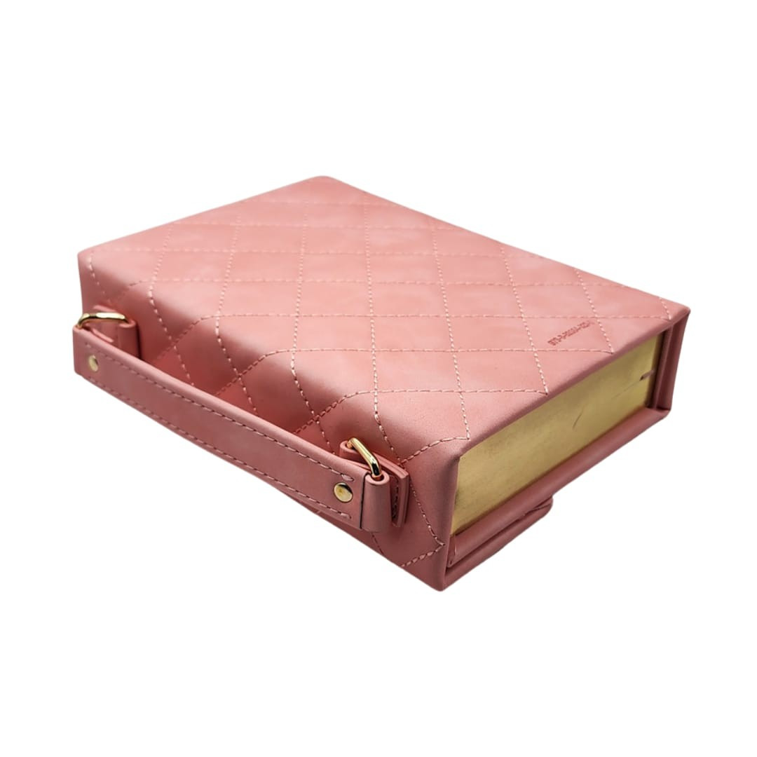 Biblia Cartera con Broche – Coral Simil Piel – RVR1960 - Imagen 6