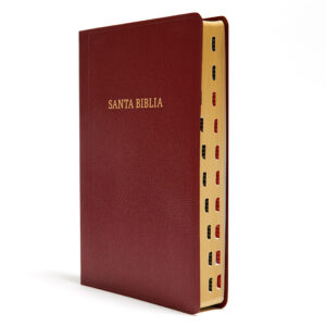 Biblia Letra Súper Gigante Edición 2023 con Índice Canto Dorado – Borgoña Símil Piel – RVR1960